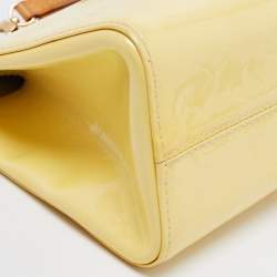 مملوكة مسبقًا حقيبة لوي فيتون روكسبري دريف جلد لامع مطبوع مونوغرامي أخضر