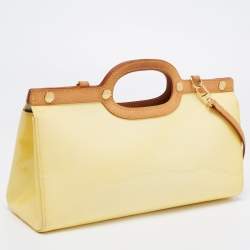 مملوكة مسبقًا حقيبة لوي فيتون روكسبري دريف جلد لامع مطبوع مونوغرامي أخضر