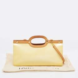 مملوكة مسبقًا حقيبة لوي فيتون روك�سبري دريف جلد لامع مطبوع مونوغرامي أخضر