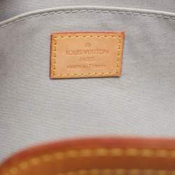 مملوكة مسبقًا حقيبة لوي فيتون روكسبري دريف جلد لامع مطبوع مونوغرامي أخضر