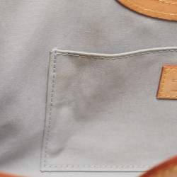 مملوكة مسبقًا حقيبة لوي فيتون روكسبري دريف جلد لامع مطبوع مونوغرامي أخضر