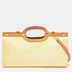 مملوكة مسبقًا حقيبة لوي فيتون روكسبري دريف جلد لامع مطبوع مونوغرامي أخضر