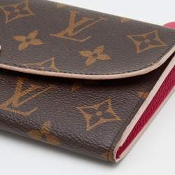 مملوكة مسبقًا Louis Vuitton Monogram Canvas Flower Emilie Wallet 