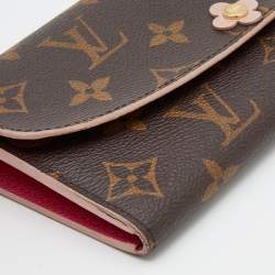 مملوكة مسبقًا Louis Vuitton Monogram Canvas Flower Emilie Wallet 