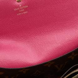 مملوكة مسبقًا Louis Vuitton Monogram Canvas Flower Emilie Wallet 