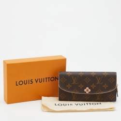 مملوكة مسبقًا Louis Vuitton Monogram Canvas Flower Emilie Wallet 