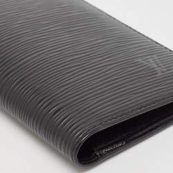 Louis Vuitton Black Epi Leather Bifold Long Wallet
