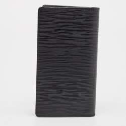Louis Vuitton Black Epi Leather Bifold Long Wallet
