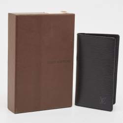 Louis Vuitton Black Epi Leather Bifold Long Wallet