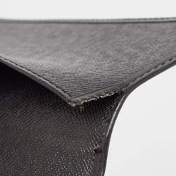 Louis Vuitton Black Epi Leather Bifold Long Wallet