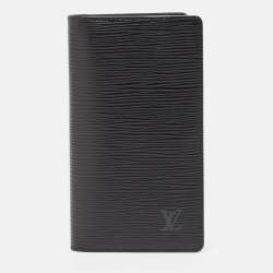 Louis Vuitton Black Epi Leather Bifold Long Wallet