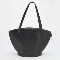 Pre Owned Louis Vuitton Black Epi Leather Saint Jacques GM Bag