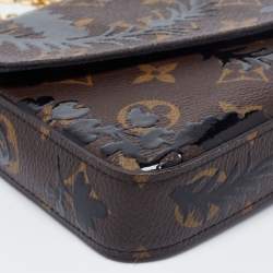 Pre Owned Louis Vuitton Monogram Canvas Limited Edition Blossom Pochette Felicie Clutch Bag