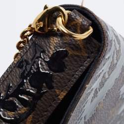 Pre Owned Louis Vuitton Monogram Canvas Limited Edition Blossom Pochette Felicie Clutch Bag