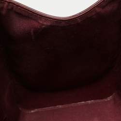 Pre Owned Louis Vuitton Rouge Fauviste Monogram Vernis Brea GM Bag