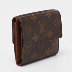 Louis Vuitton Monogram Canvas Elise Compact Wallet