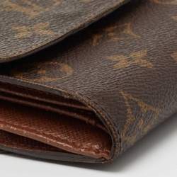 Louis Vuitton Monogram Canvas Elise Compact Wallet