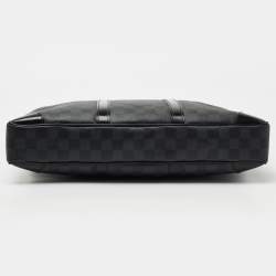 مملوكة مسبقًا Louis Vuitton Damier Graphite Canvas Porte Documents Voyage Briefcase