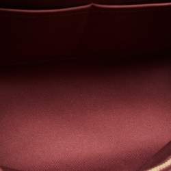 Pre Owned Louis Vuitton Bordeaux Damier Ebene Canvas Bond Street Bag