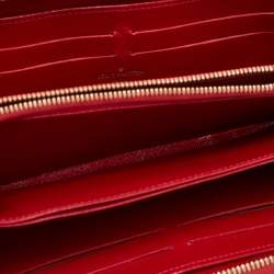 Louis Vuitton Red Alligator Limited Edition Zippy Wallet