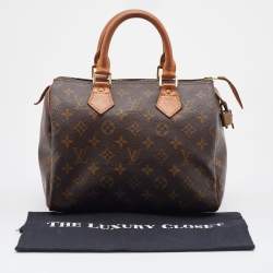مملوكة مسبقًا Louis Vuitton Monogram Canvas Speedy 25 Bag