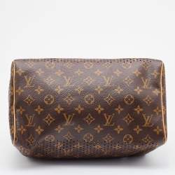 مملوكة مسبقًا Louis Vuitton Fuchsia Monogram Perforated Canvas Limited Edition Speedy 30 Bag