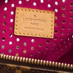 مملوكة مسبقًا Louis Vuitton Fuchsia Monogram Perforated Canvas Limited Edition Speedy 30 Bag