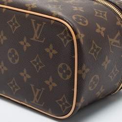 Pre Owned Louis Vuitton Monogram Canvas Nice Mini Vanity Case