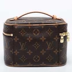 Pre Owned Louis Vuitton Monogram Canvas Nice Mini Vanity Case