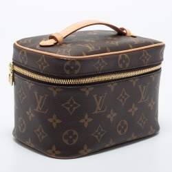 Pre Owned Louis Vuitton Monogram Canvas Nice Mini Vanity Case