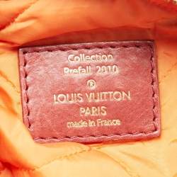 Pre Owned Louis Vuitton Grey/Khaki Monogram Jacquard Fabric and Leather Limited Edition Aviator Bag      