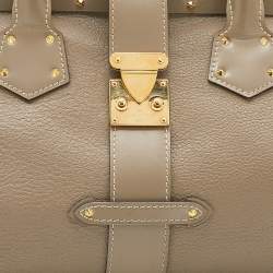 Pre Owned Louis Vuitton Grey Suhali Leather L'Ingenieux PM Bag
