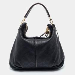 Pre Owned حقيبة لوي فيتون سيلين جلد ماهينا مونوغرامي أسود متوسطة