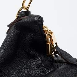 Pre Owned حقيبة لوي فيتون سيلين جلد ماهينا مونوغرامي أسود متوسطة