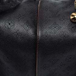 Pre Owned حقيبة لوي فيتون سيلين جلد ماهينا مونوغرامي أسود متوسطة