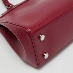Pre Owned Louis Vuitton Fuchsia Epi Leather Brea MM Bag