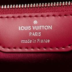 Pre Owned Louis Vuitton Fuchsia Epi Leather Brea MM Bag