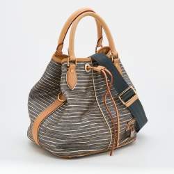 Pre Owned Louis Vuitton Argent Monogram Canvas Limited Edition Eden Neo Bag
