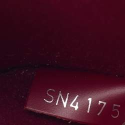 Pre Owned Louis Vuitton Fuchsia Epi Leather Nano Alma Bag