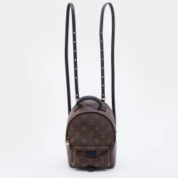 Louis Vuitton Brown Monogram Canvas Mini Palm Spring Bag