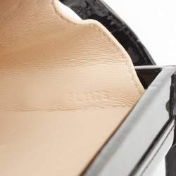 Pre Owned Louis Vuitton Multicolor Sequins and Patent Leather Petite Malle Clutch Bag