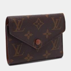 مملوكة مسبقًا Louis Vuitton Monogram Canvas Victorine Compact Wallet