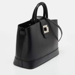 Pre Owned Louis Vuitton Black Epi Leather Mirabeau GM Bag