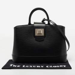 Pre Owned Louis Vuitton Black Epi Leather Mirabeau GM Bag
