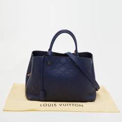 Pre Owned Louis Vuitton Iris Monogram Empreinte Montaigne MM Bag