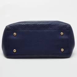 Pre Owned Louis Vuitton Iris Monogram Empreinte Montaigne MM Bag