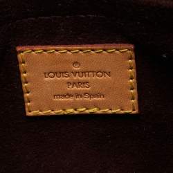 Pre Owned Louis Vuitton Monogram Canvas and Leather Montaigne BB Bag