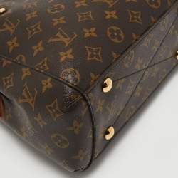 Pre Owned Louis Vuitton Monogram Canvas and Leather Montaigne BB Bag