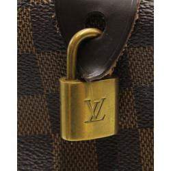 Louis Vuitton Brown Damier Ebene Canvas Speedy 30 Satchel Bag 