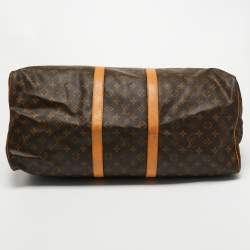 Pre Owned Louis Vuitton Monogram Canvas Keepall 55 Bag